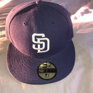 SD navy blue hat